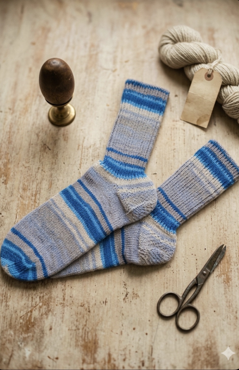 Gestrickte Socken Gestrickte Socken
