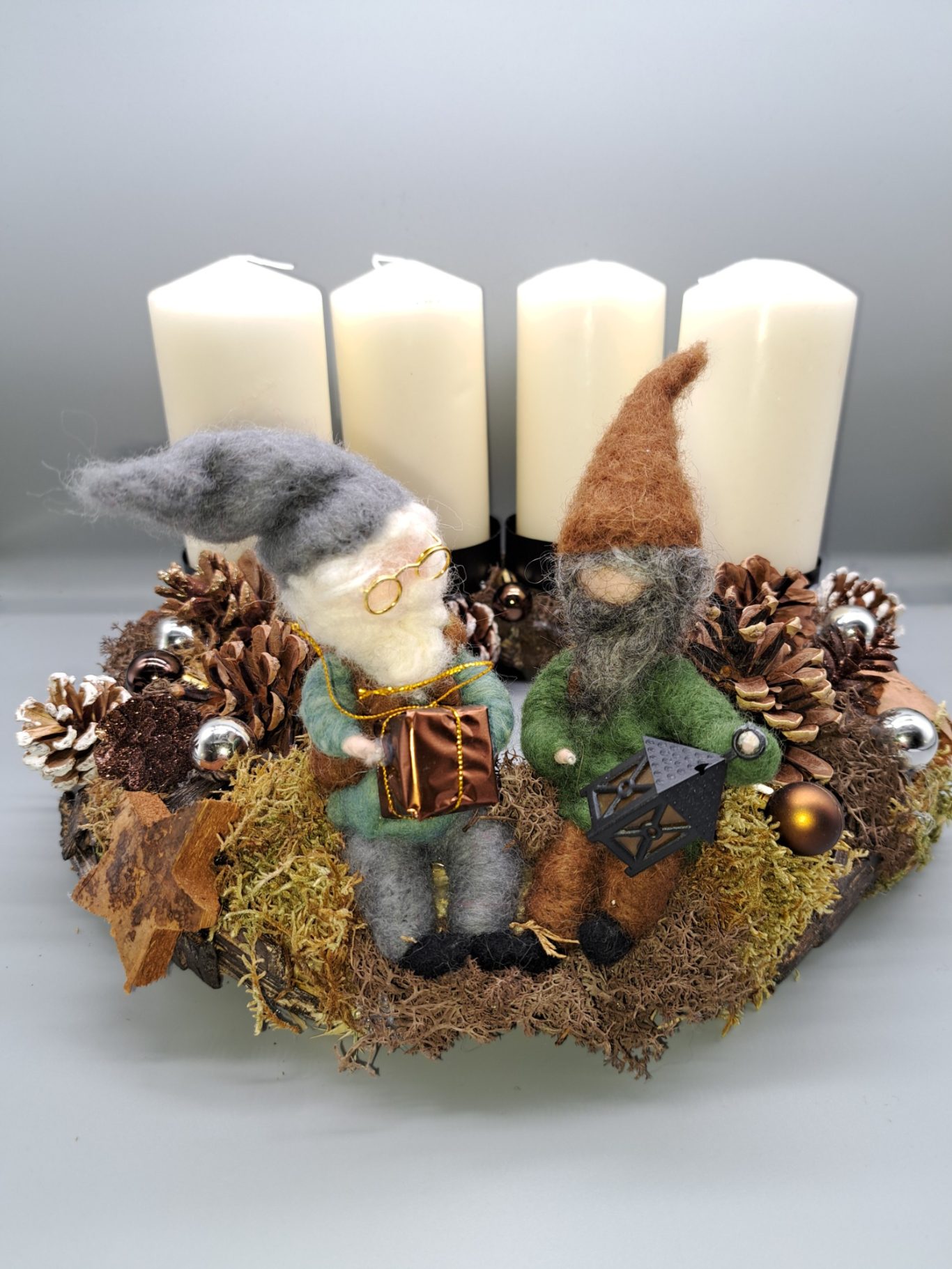Adventskranz Deko
