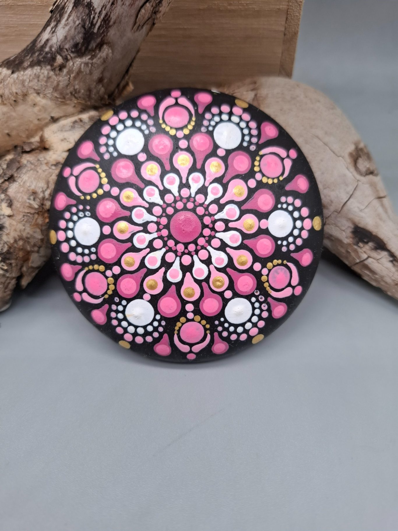 Dot-painting Steine Mandala bemalte Steine