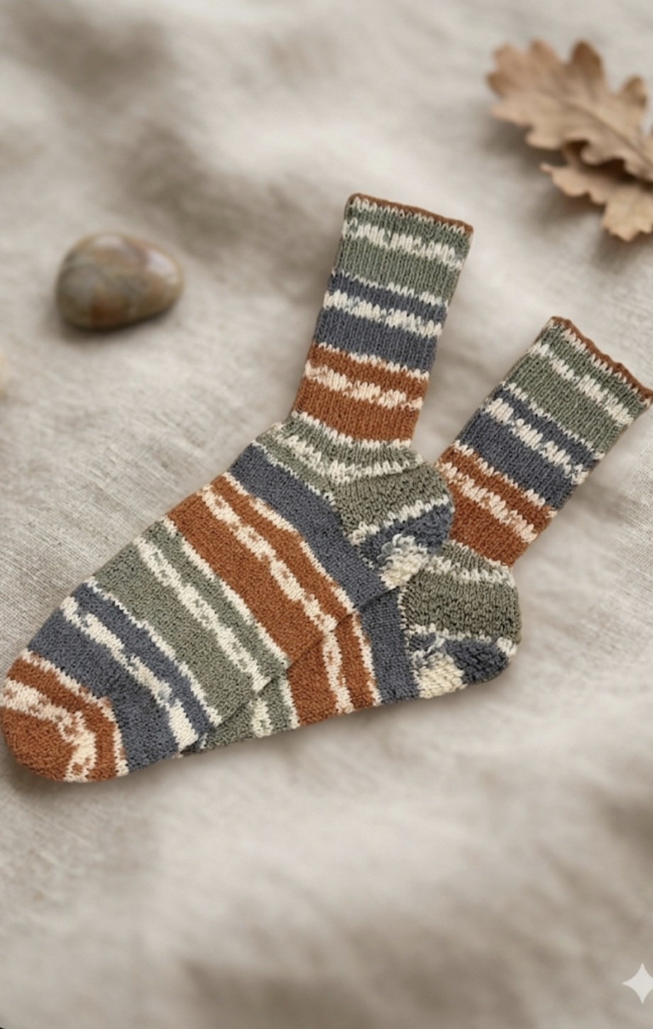 gestrickte Socken Selbstgestricktes