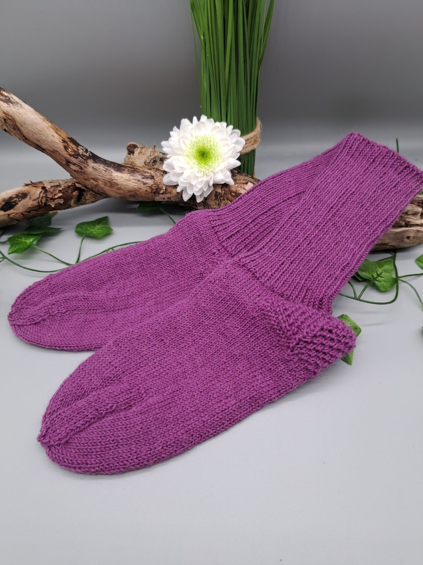 Gestrickte Socken Gestrickte Socken